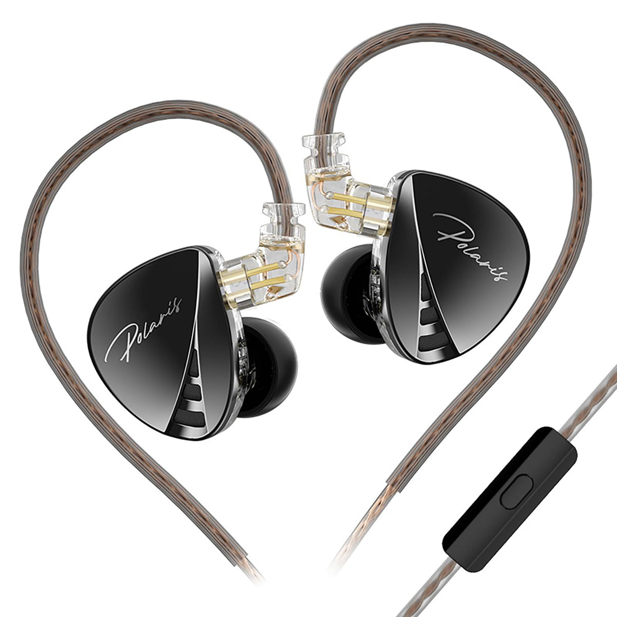 CCA Polaris dual-cavity driver close-up showing rich bass and detailed highs.