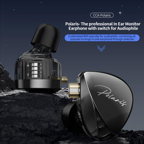 CCA Polaris four-stage tuning switches tailor bass and treble to your preferences