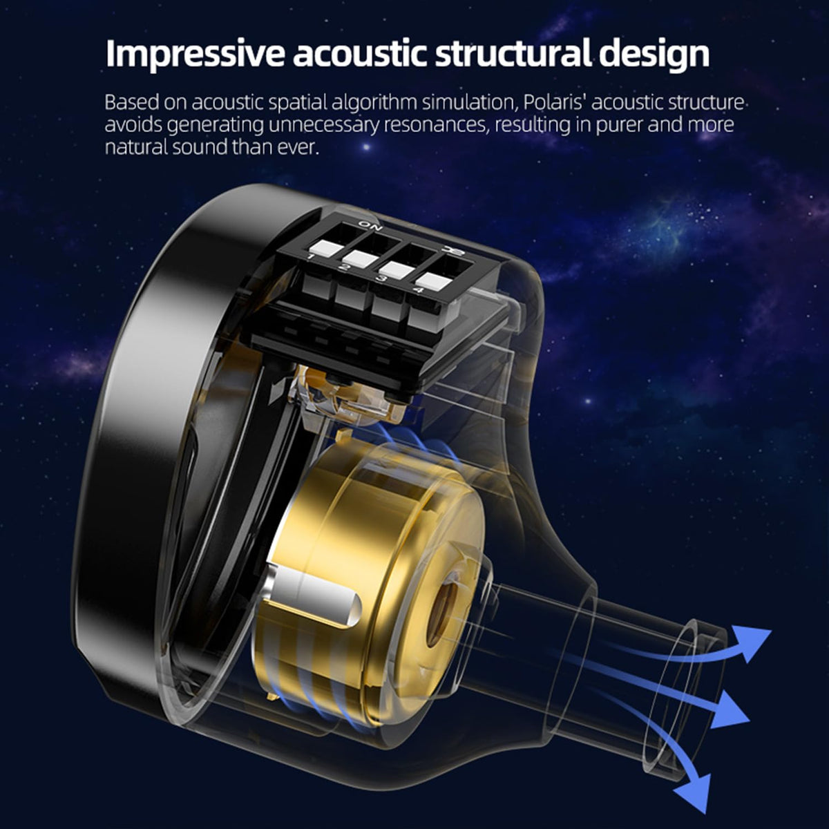 CCA Polaris stylish design complements casual and gaming setups