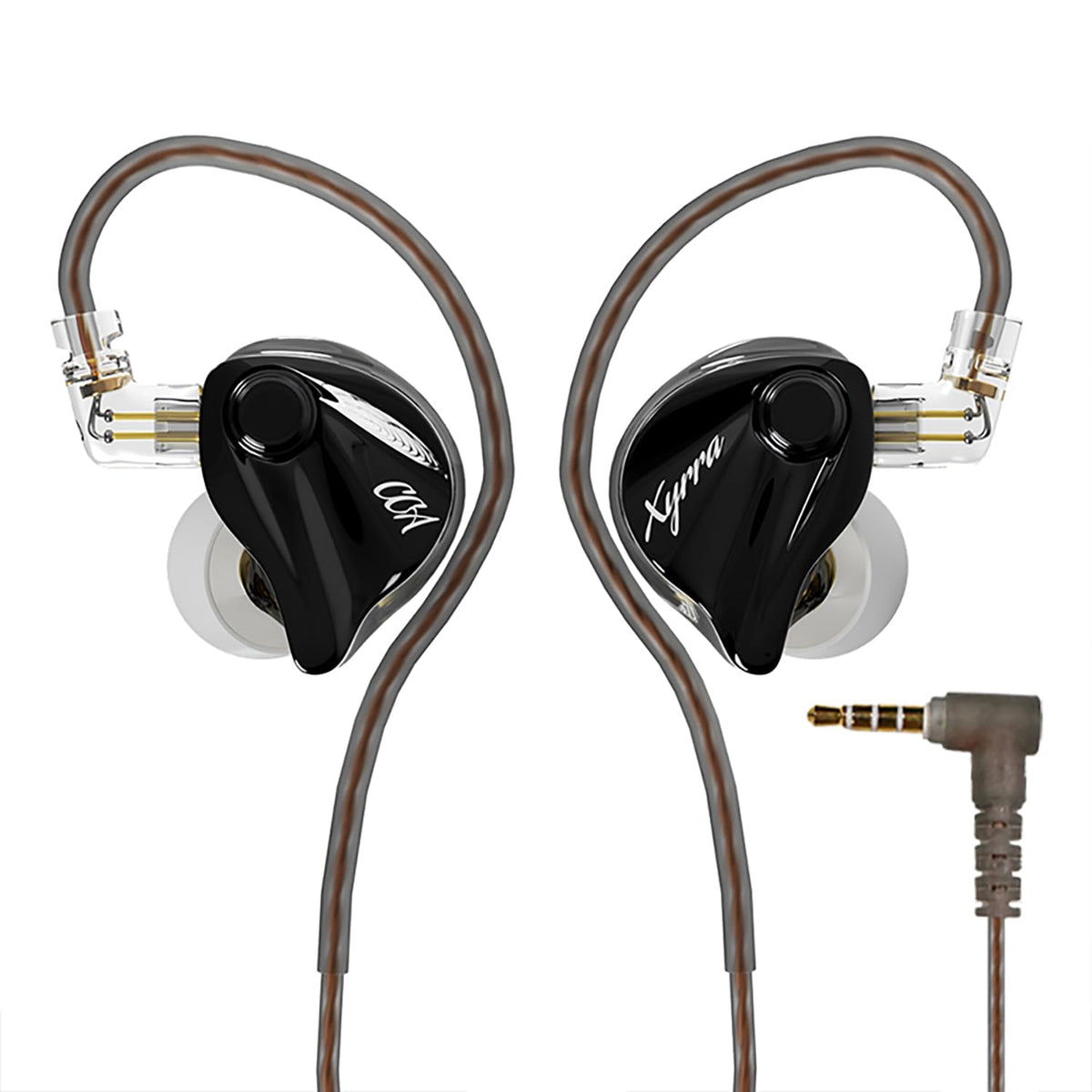 CCA Xyrra dual driver 10mm dynamic delivers powerful bass and clarity.