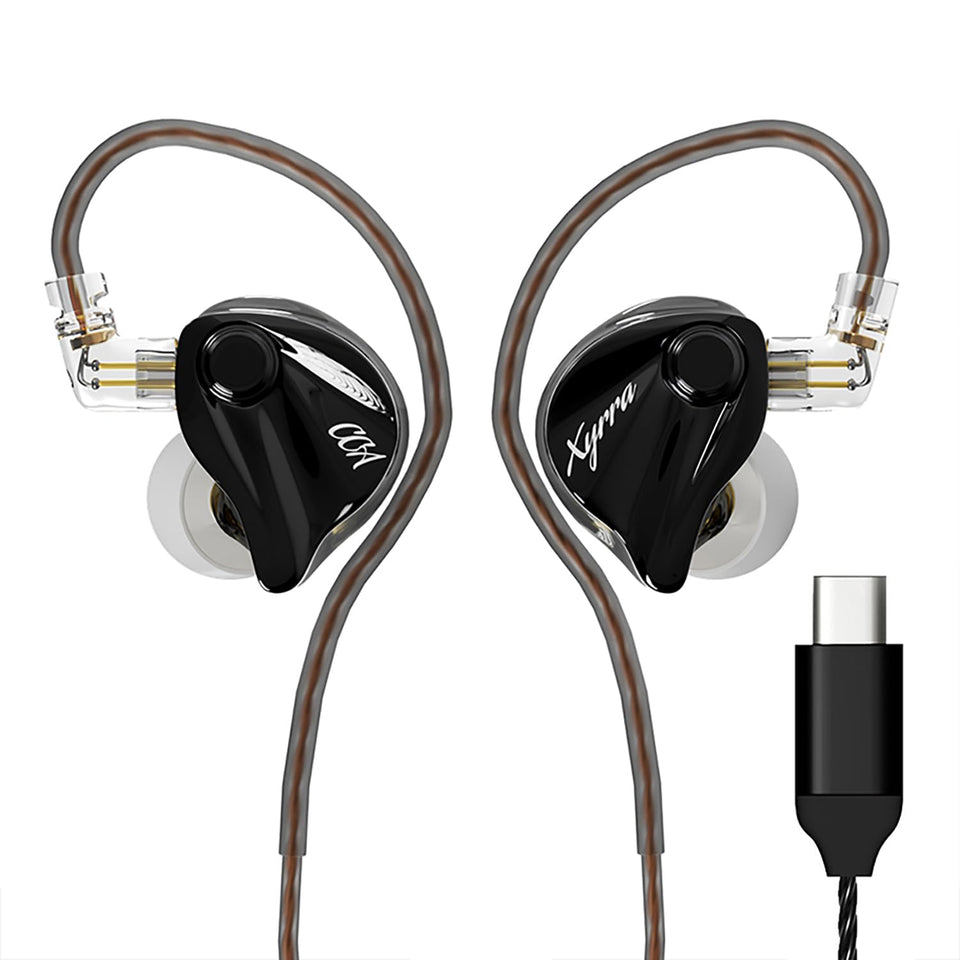 CCA Xyrra dual-driver IEMs delivering immersive sound for music and gaming