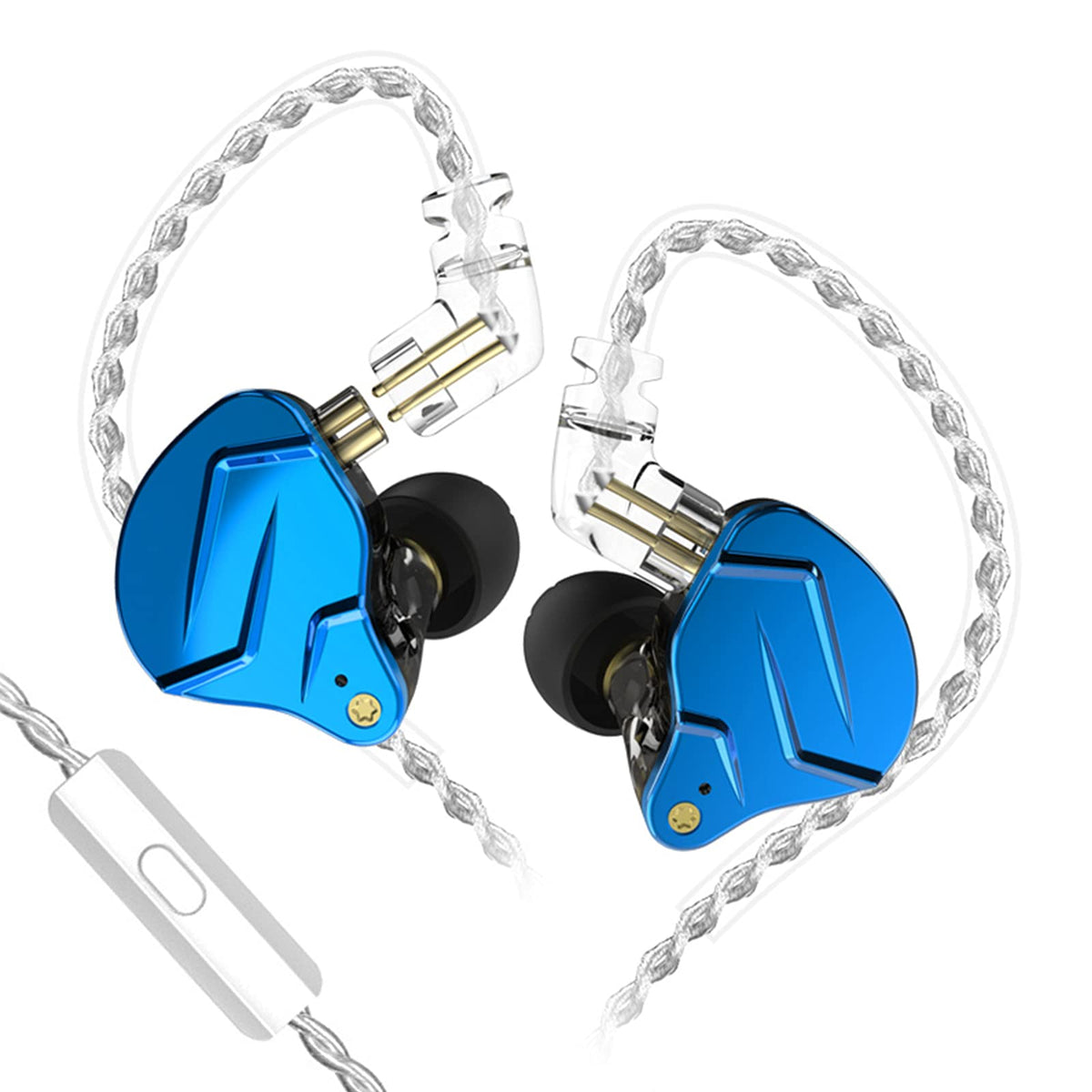 CCA ZSN Pro X front view showing shell and ear tip, durable design benefit