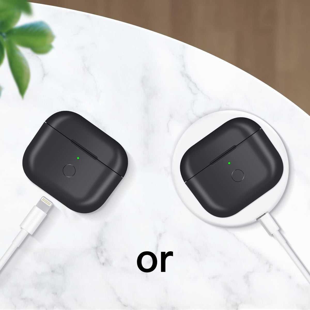 CCAN AirPod 3 charging case side ports enabling wireless charging compatibility