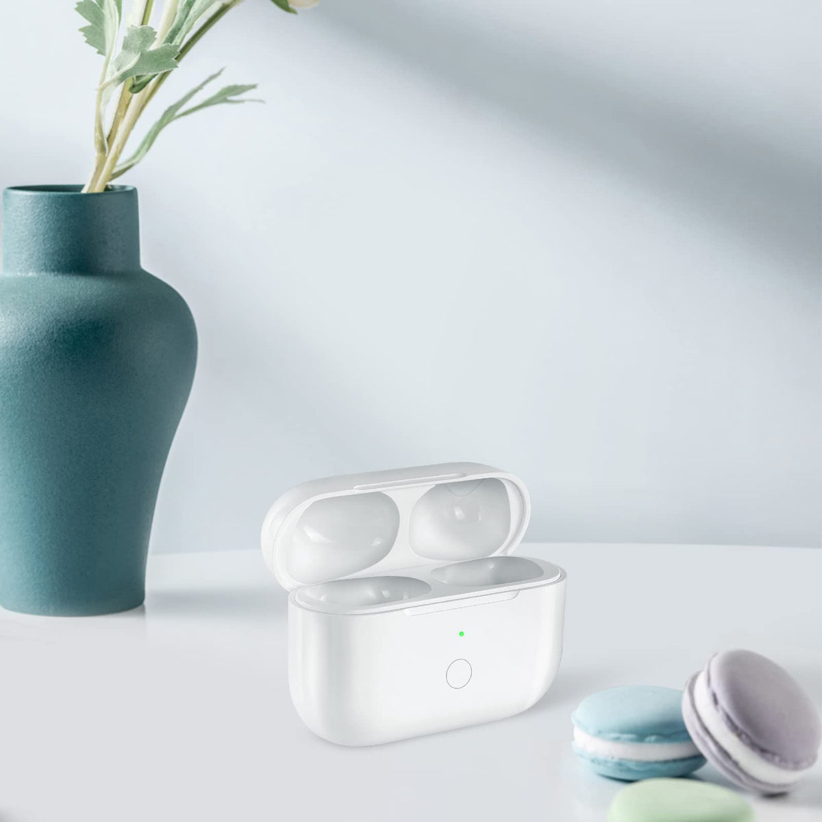 CCAN AirPods Pro case packaging includes manual for setup.