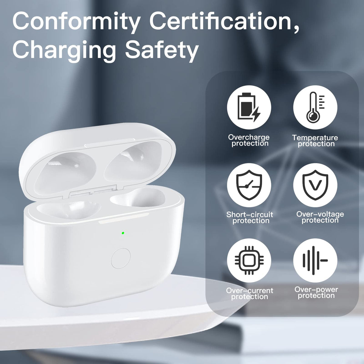 CCAN AirPods 3 charging case works with AirPods 3 only; not Gen 1/2