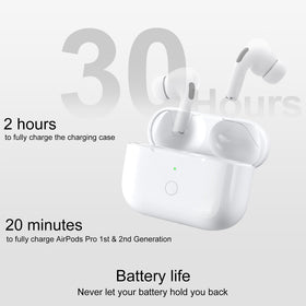CCAN AirPods Pro case provides up to 24 hours extra listening time