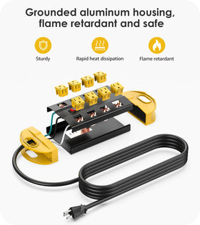 CCCEI 4800J surge protection guards sensitive equipment from spikes