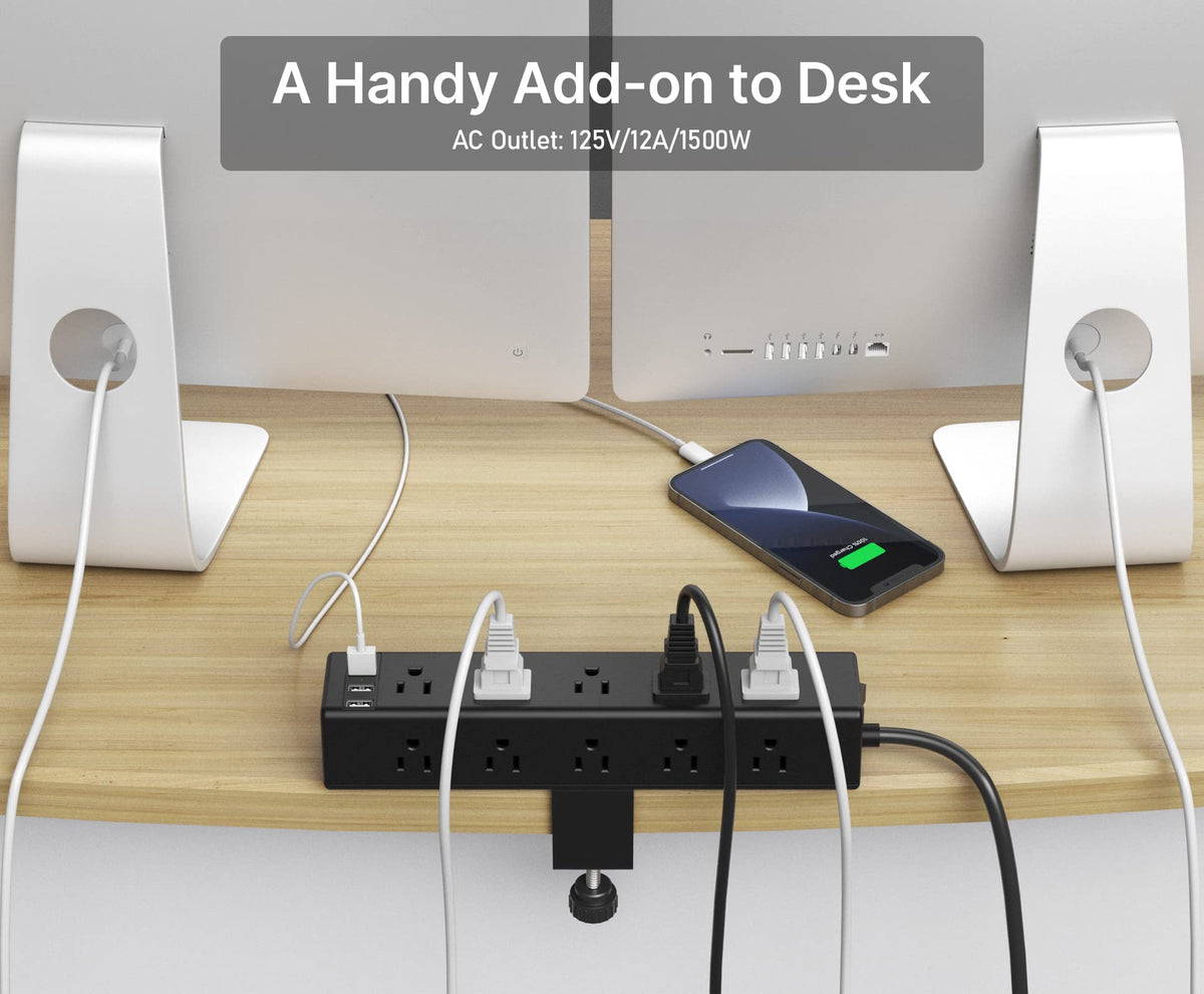 CCCEI clamp pad detail protecting desktop surface and preventing scratches