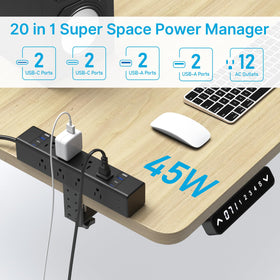CCCEI close-up of USB-C port delivering fast 45W charging