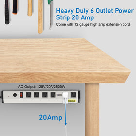 CCCEI closeup of wide-spaced outlets illustrating easy accommodation of large plugs