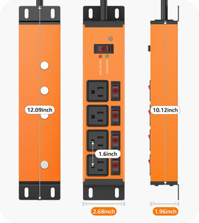 CCCEI dimension and scale with hands showing size and easy installation for users