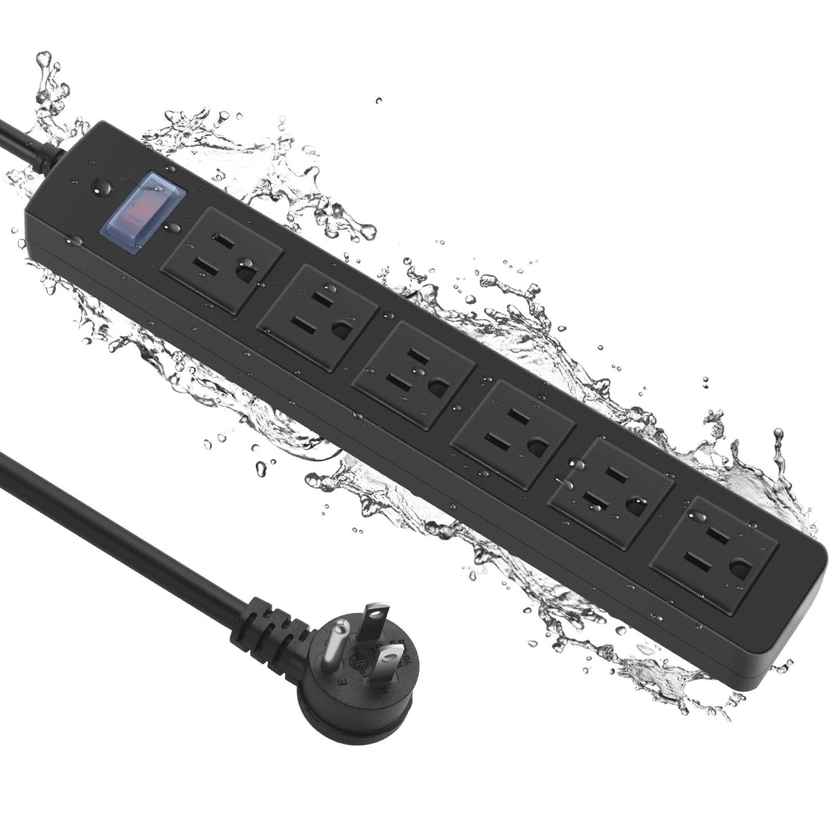 CCCEI front panel with six outdoor outlets showing versatile connections and convenience