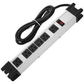 CCCEI front view showing six outlets and rugged metal housing for reliable power