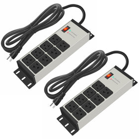 CCCEI heavy duty power strip eight outlets for workshop use.