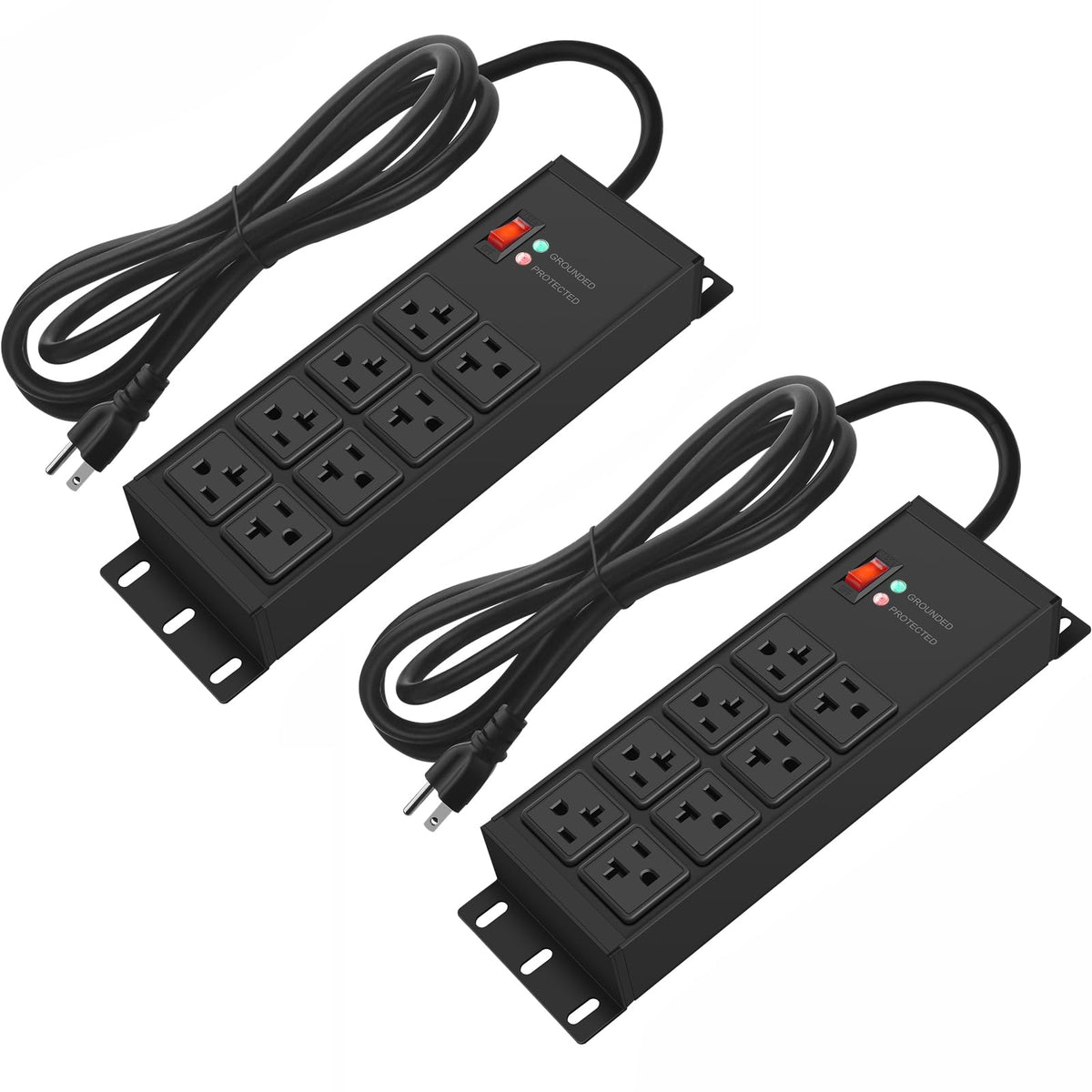 CCCEI heavy-duty 8-outlet power strip ideal for workshop tasks.
