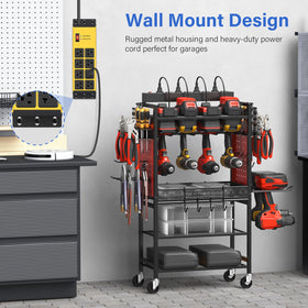 CCCEI mounted on garage workbench showing magnetic and screw-mount convenience