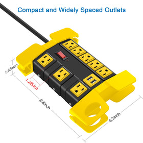 CCCEI mounted on a workbench showing secure installation and neat power distribution