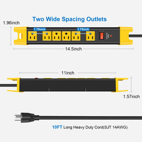 CCCEI on/off switch and 10ft cord showing easy control and extended reach benefit