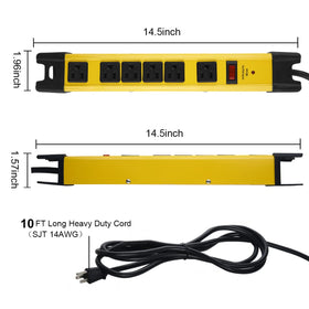 CCCEI detailed view of two wide-spaced outlets accommodating bulky adapters without blocking neighbors