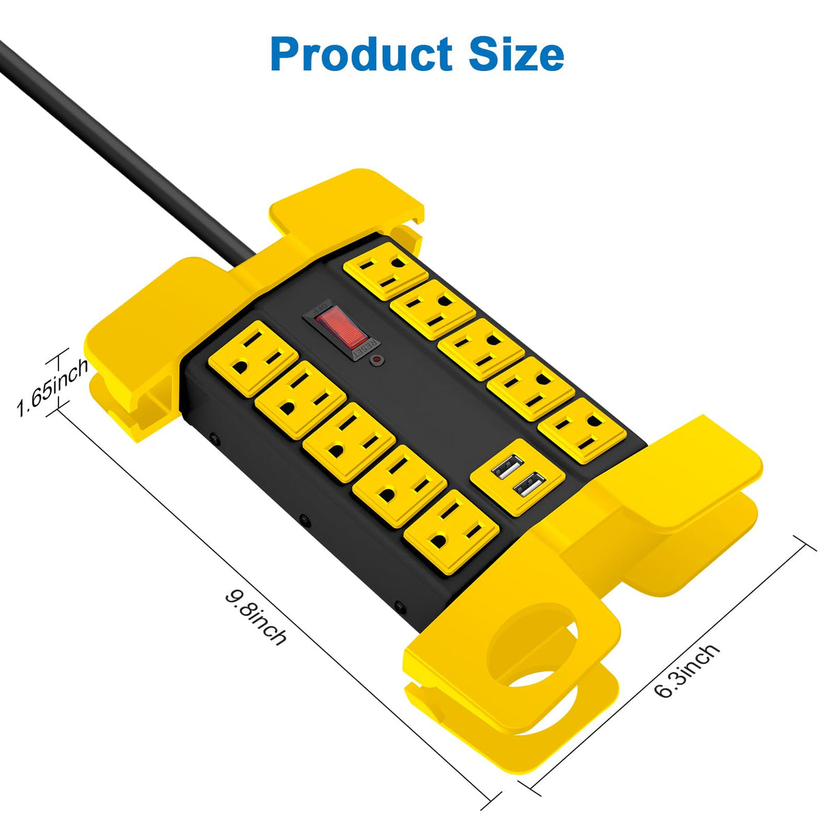 CCCEI scale comparison with hammer illustrating compact footprint and robust build