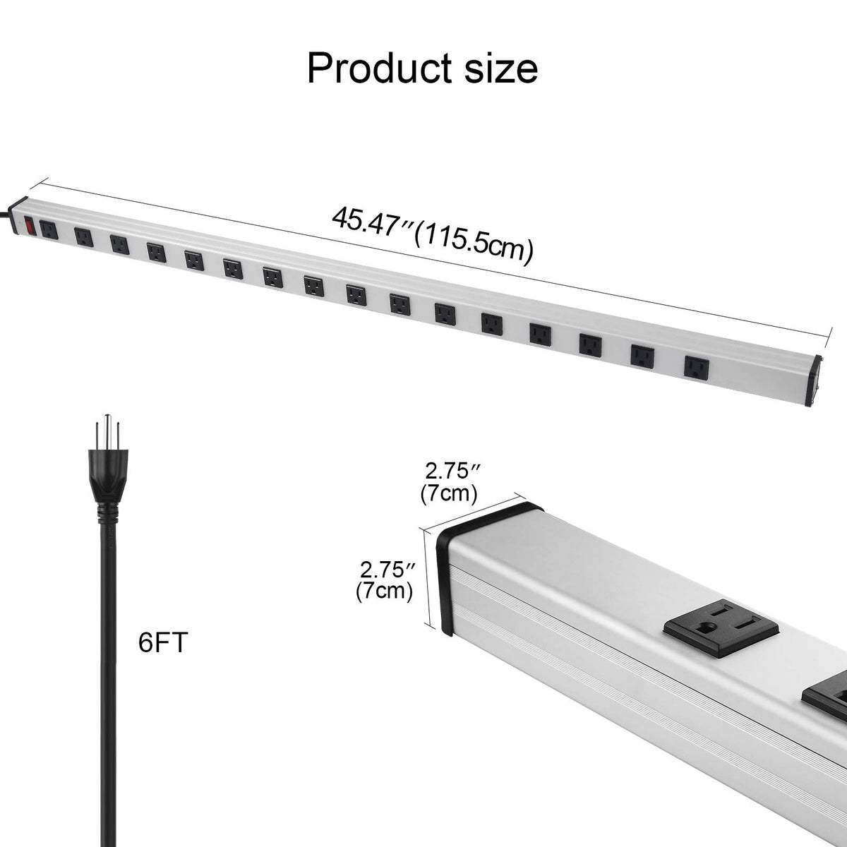 CCCEI side profile of extruded aluminum housing offering durable protection