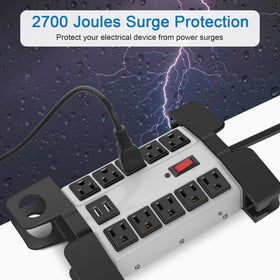 CCCEI side view highlighting wide outlet spacing for large plugs and adapters benefit