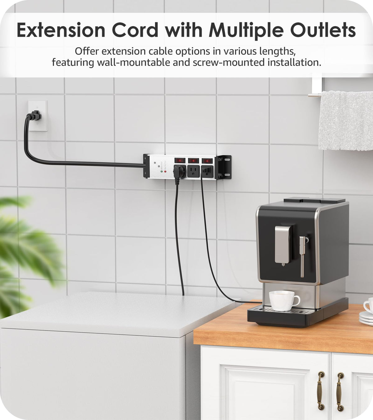 CCCEI wide-spaced sockets accommodating bulky plugs and adapters safely
