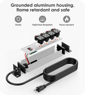 CCCEI surge protection indicator light illuminated confirming active protection benefit