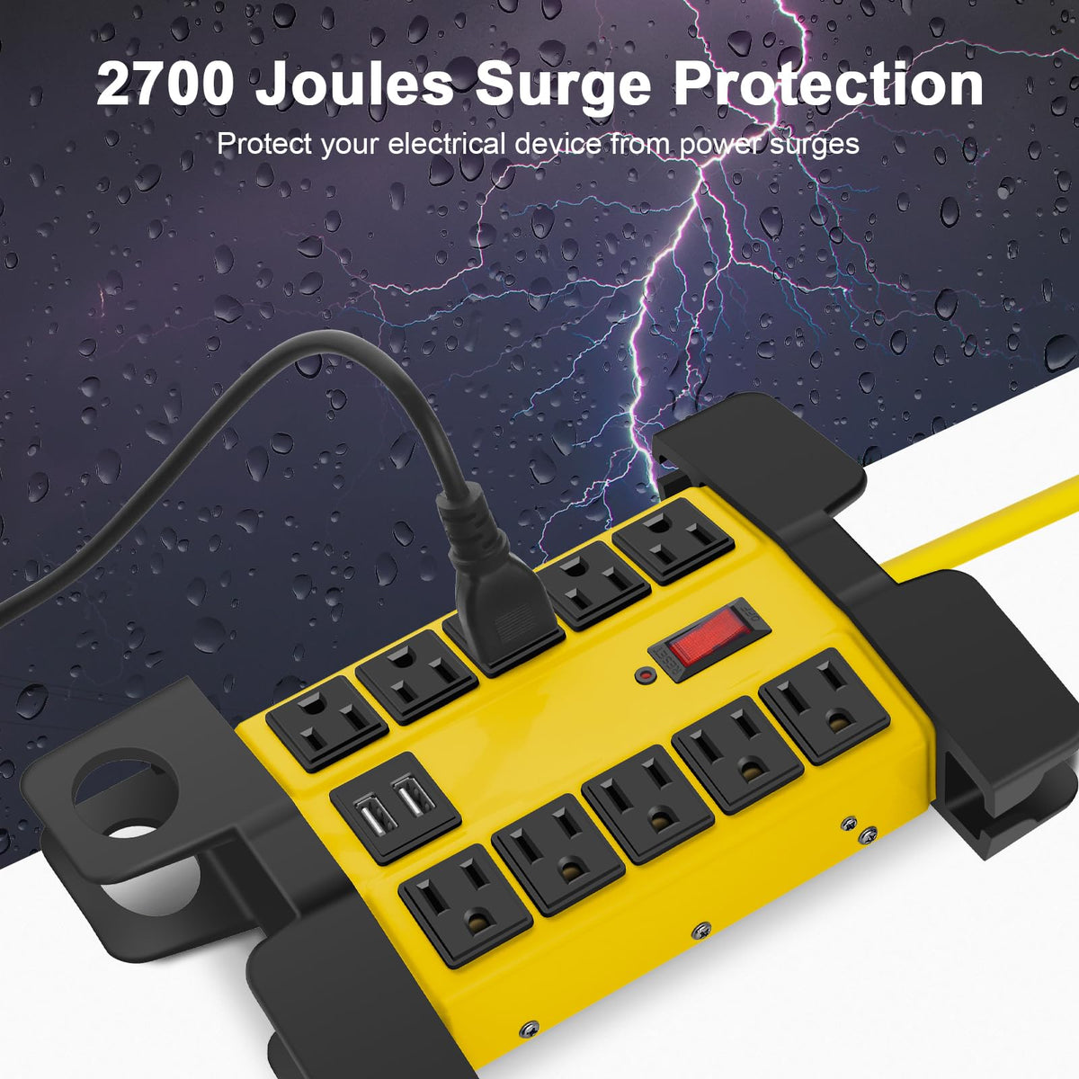 CCCEI USB ports and on/off reset switch for convenient device charging and quick power control