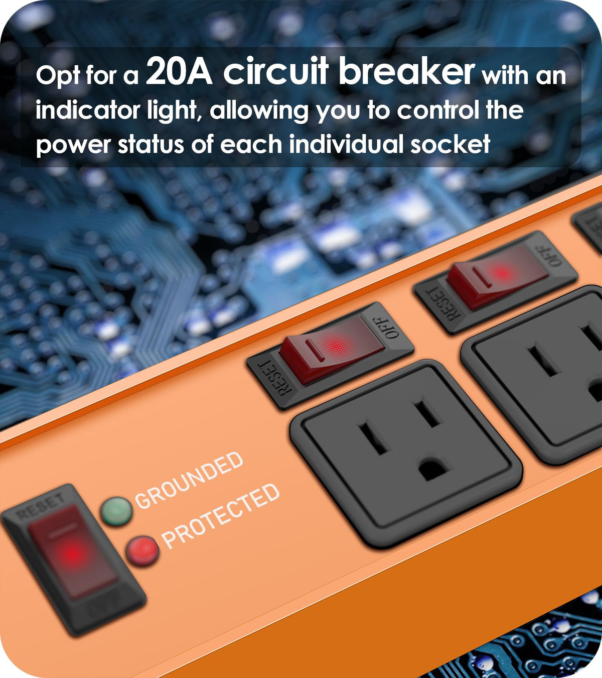 CCCEI wide-spaced sockets with bulky plugs demonstrating compatibility and ease