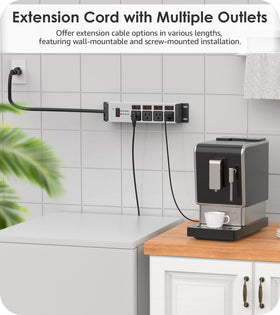 CCCEI wide spaced sockets accommodating bulky adapter to prevent crowding