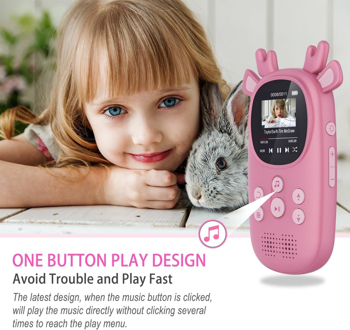 CCHKFEI screen and buttons visible for simple navigation and brightness control
