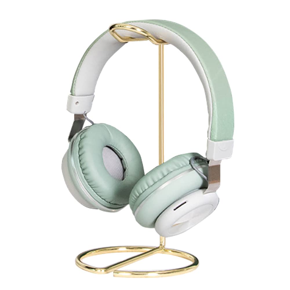 ccHuDE display hanger for headphones highlights sleek metal design.
