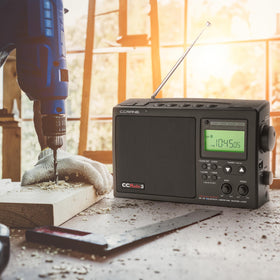 C. Crane CCRadio 3 offers clear FM reception with a high-sensitivity tuner.