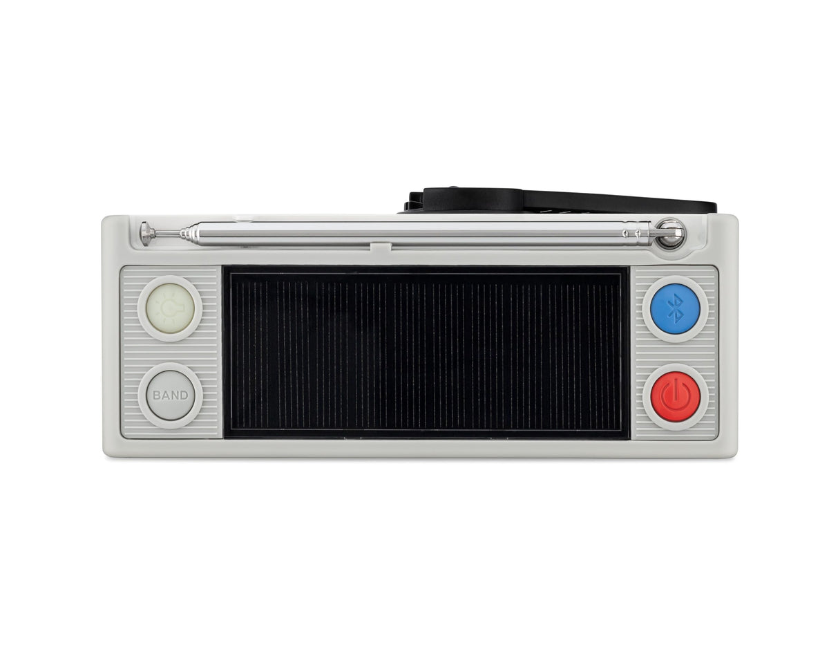 C.Crane CCRadio Solar Bluetooth antenna enables wireless music from a phone.