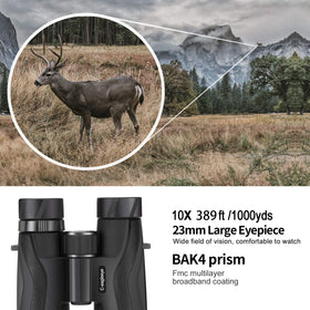 C-eagleeye binoculars side view highlighting durable, rugged design for outdoors