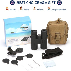 C-eagleeye binoculars with phone adapter for quick photo capture and sharing