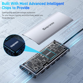 Ceapronex DP-8K-30Hz port enabling high-resolution single monitor output.