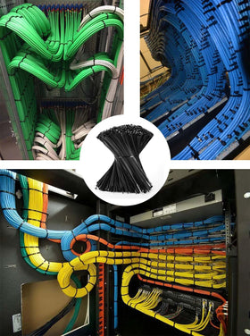 Cehony zip ties support indoor and outdoor projects like lights and garden decor.