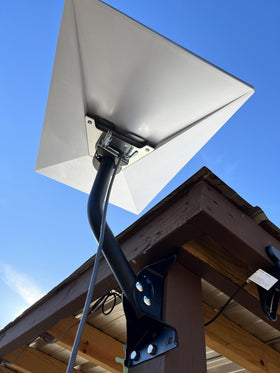 cekay lifestyle outdoor cabin install showing reliable connectivity positioning