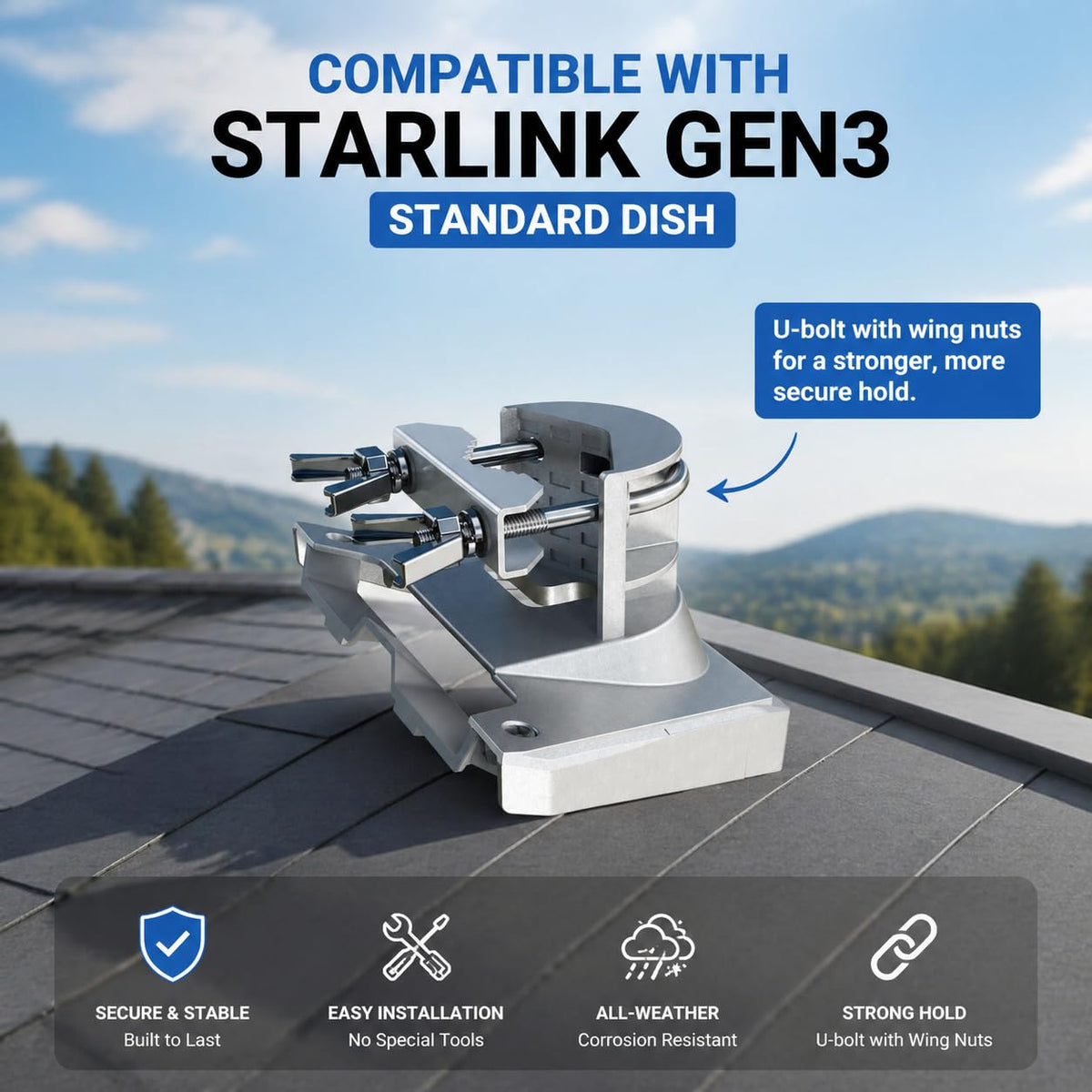 cekay pole and bracket side profile highlighting strength and clearance