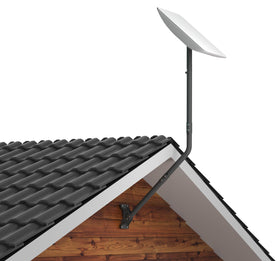cekay eave mount at angle illustrating flexible installation on roofs and overhangs