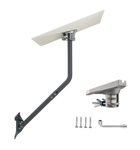 CEKAY front view of mounted Starlink dish showing secure fit and stability