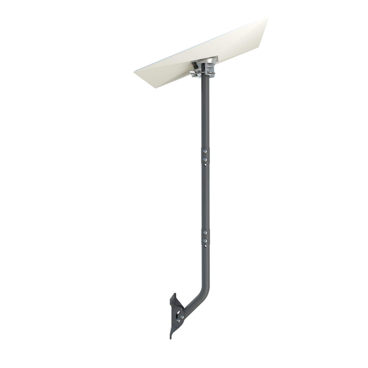 Outdoors-ready components with corrosion-resistant aluminum alloy parts.