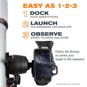 Celestron 102mm refractor moon view shows sharp lunar details
