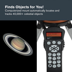 SkyAlign setup on Celestron 114LCM aligning three bright stars