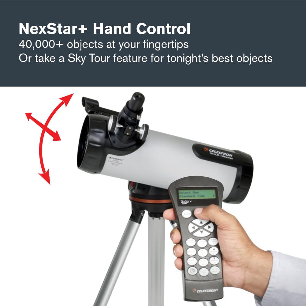 SkyPortal app integration for the Celestron 114LCM