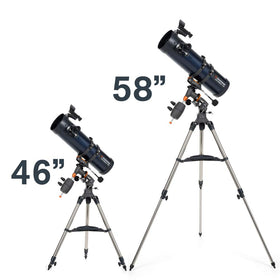 Celestron 20mm eyepiece delivers comfortable 33x magnification.