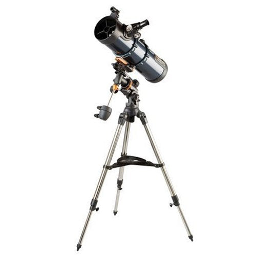 Celestron AstroMaster 130EQ-MD motor drive tracking celestial objects automatically