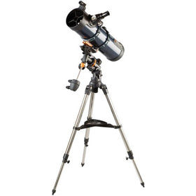 Celestron 130EQ slow-motion knobs for precise target centering.